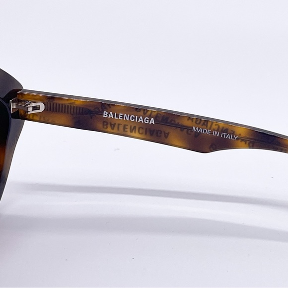 NEW BALENCIAGA SUNGLASSES BB0125S 006 HAVANA SUNGLASSES BALENCIAGA WOMEN BB0125S - Picture 7 of 9